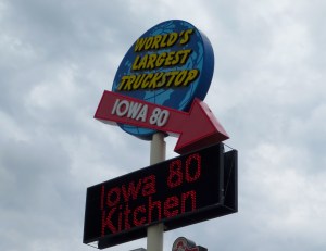 I haven't seen all the truck stops in America, but this one was pretty darned big.