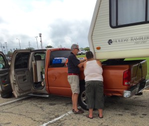 Ben could have a second career in roadside assistance.