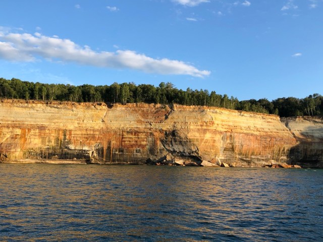 The recent rockfall. See any difference? I don't!